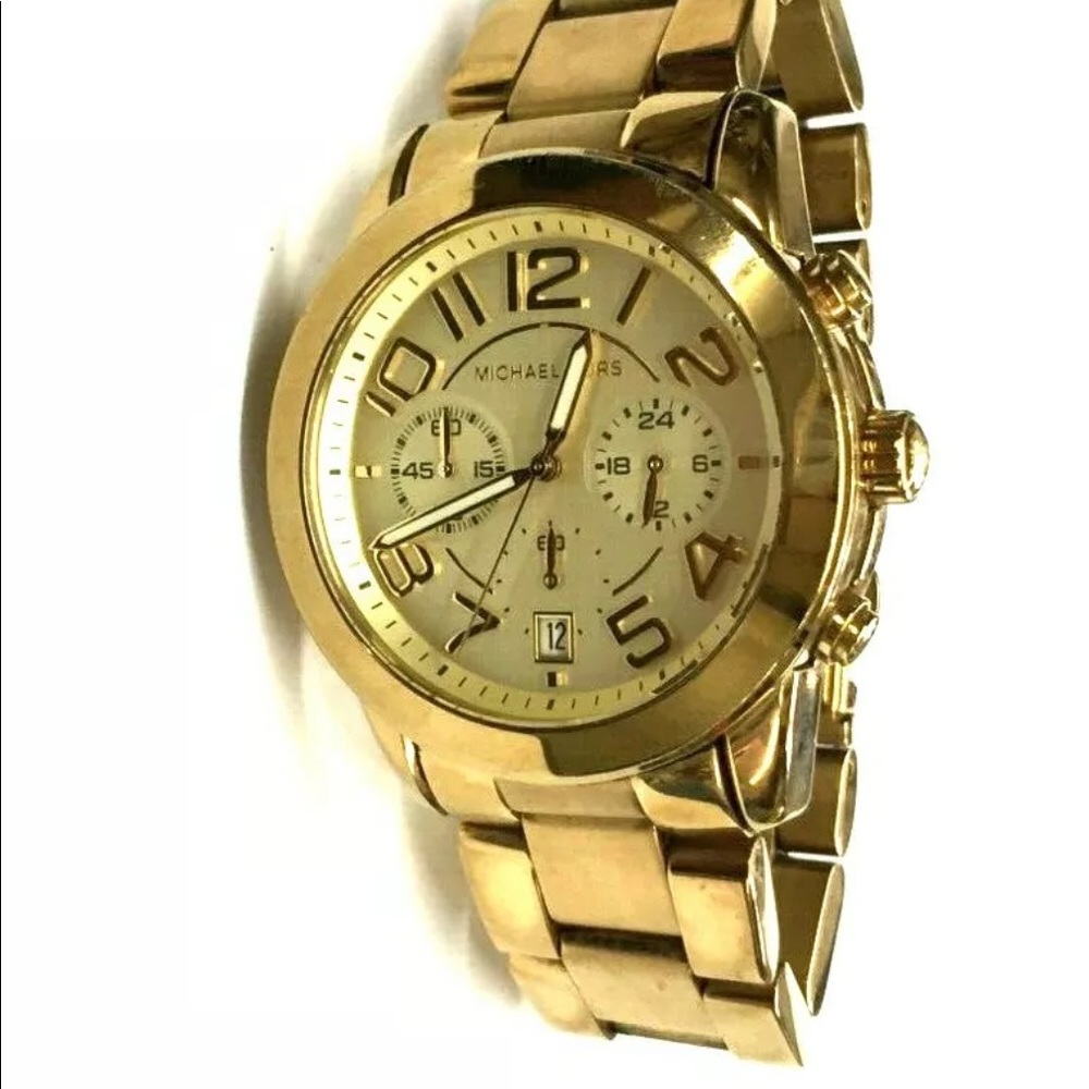 Michael Kors MK5726 Gold Chronograph Unisex Watch